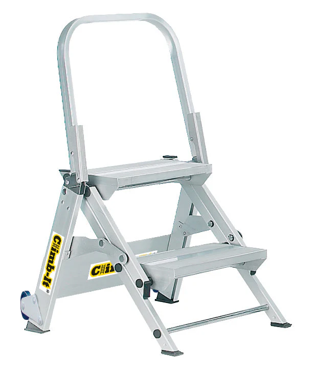 Climb-It Easy Slope Aluminium Folding Leader Steps - Image 3