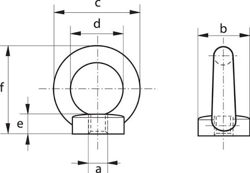 Electroplated Eyenut to DIN 582 - Image 3