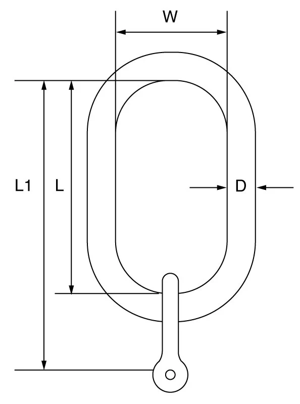 Grade 10 Single Leg Master Link (DCR1 Series) - Image 3