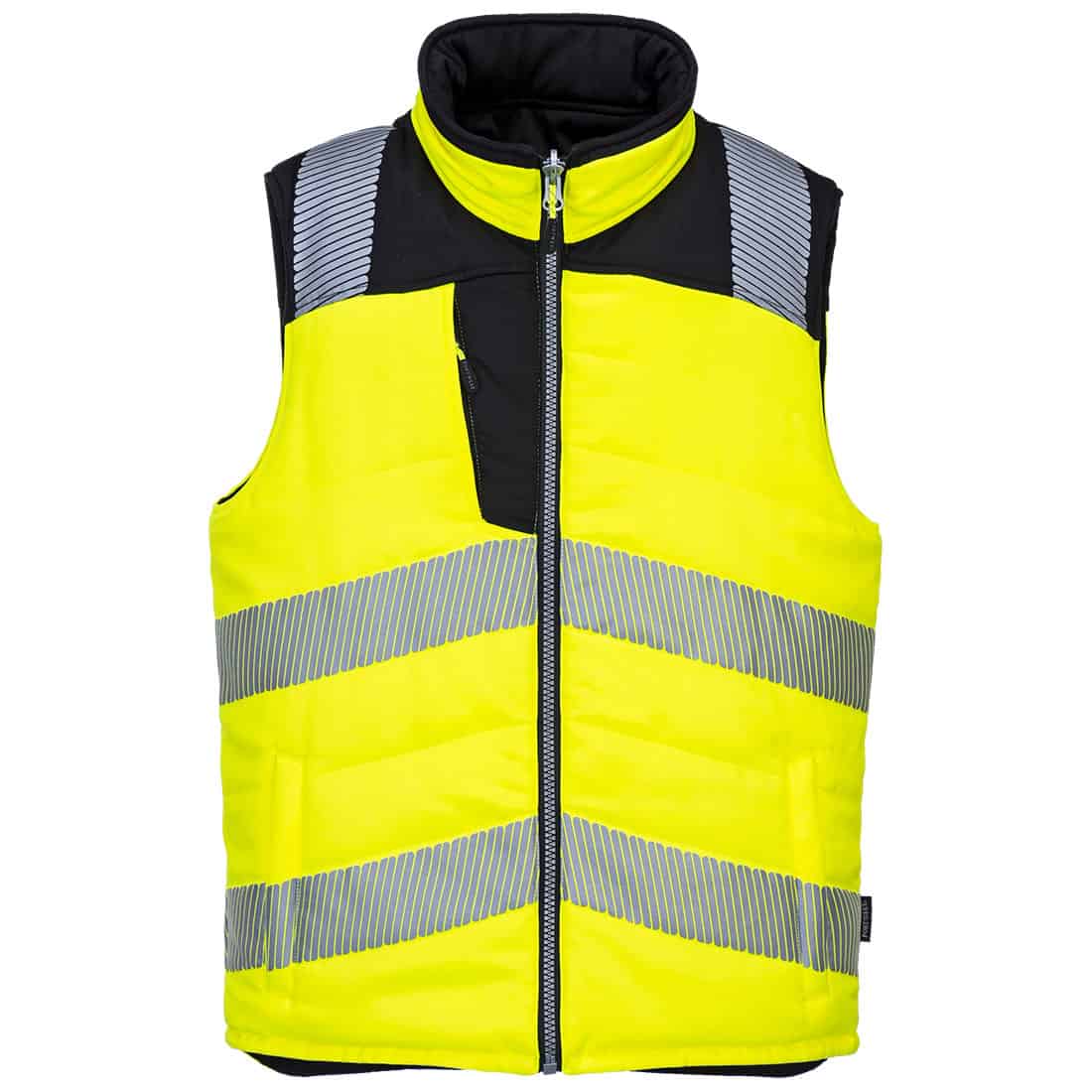 Portwest PW374 PW3 Hi Vis Reversible Bodywarmer - Image 2