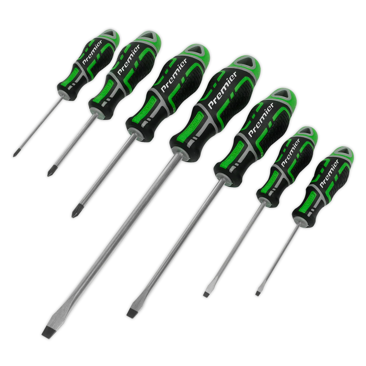 Sealey Premier GripMAX® Screwdriver Set 7pc - Image 4