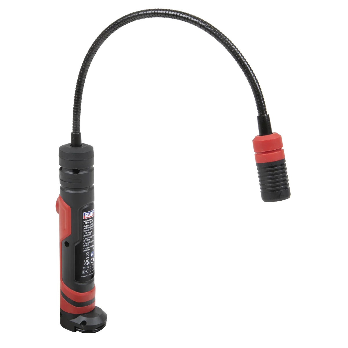 Sealey Rechargeable Flexi Magnetic Pick-Up Tool Light 3W SMD LED
