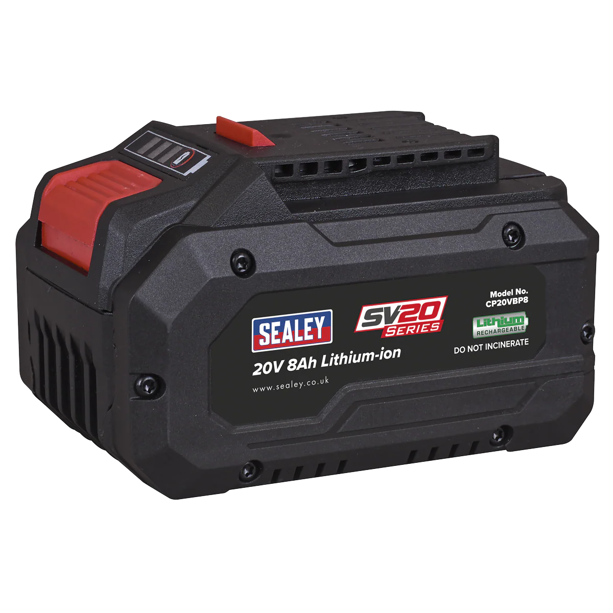 Sealey SV20 Series Power Tool Battery 20V - Image 8