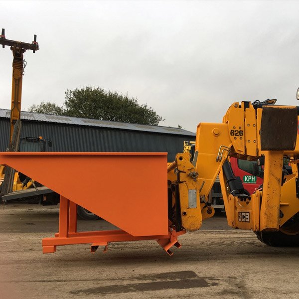 Telehandler Auto-Locking Tipping Skip - Image 4