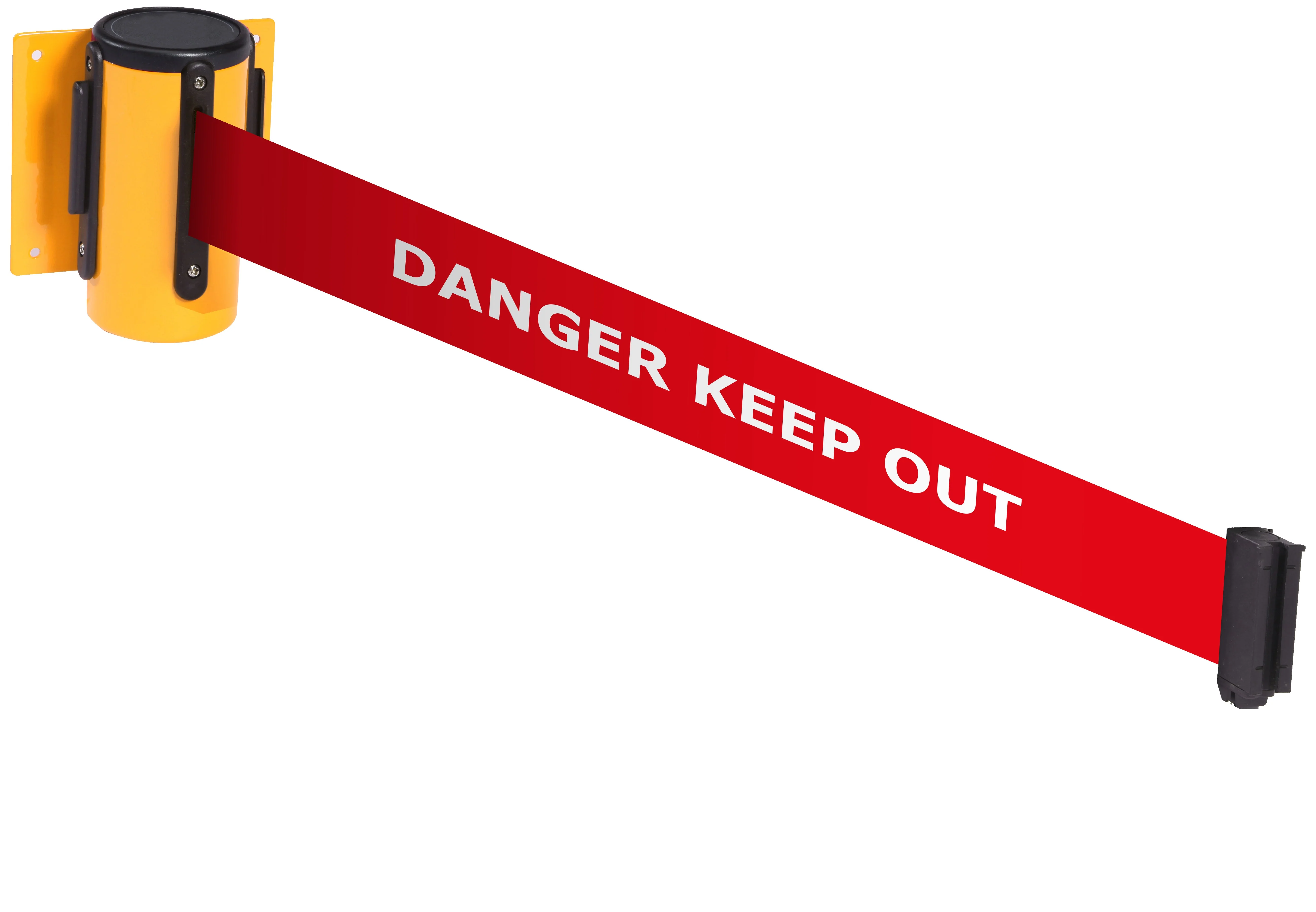 Wall Mounted Belt Barriers - Messaged Belt 1 - Image 3