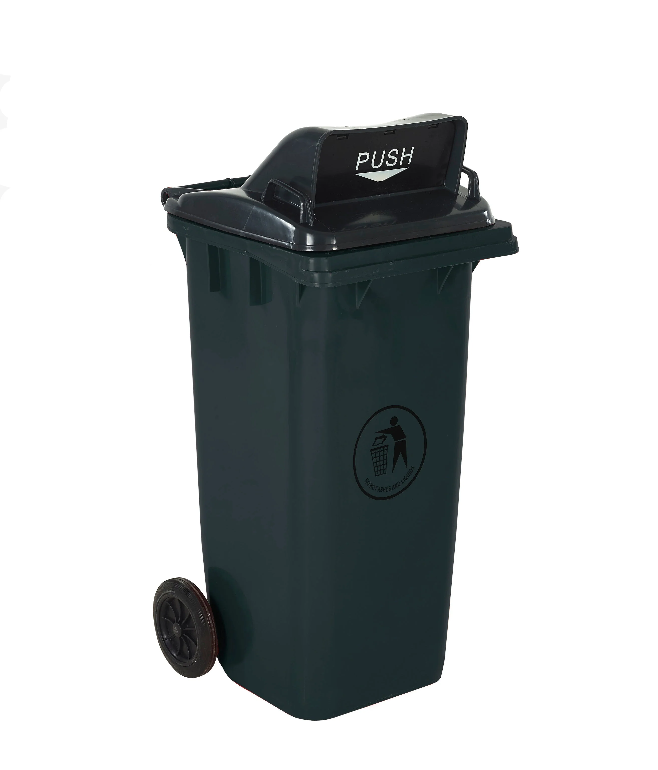 Wheeled Bins with Push Flap Lid - Image 3