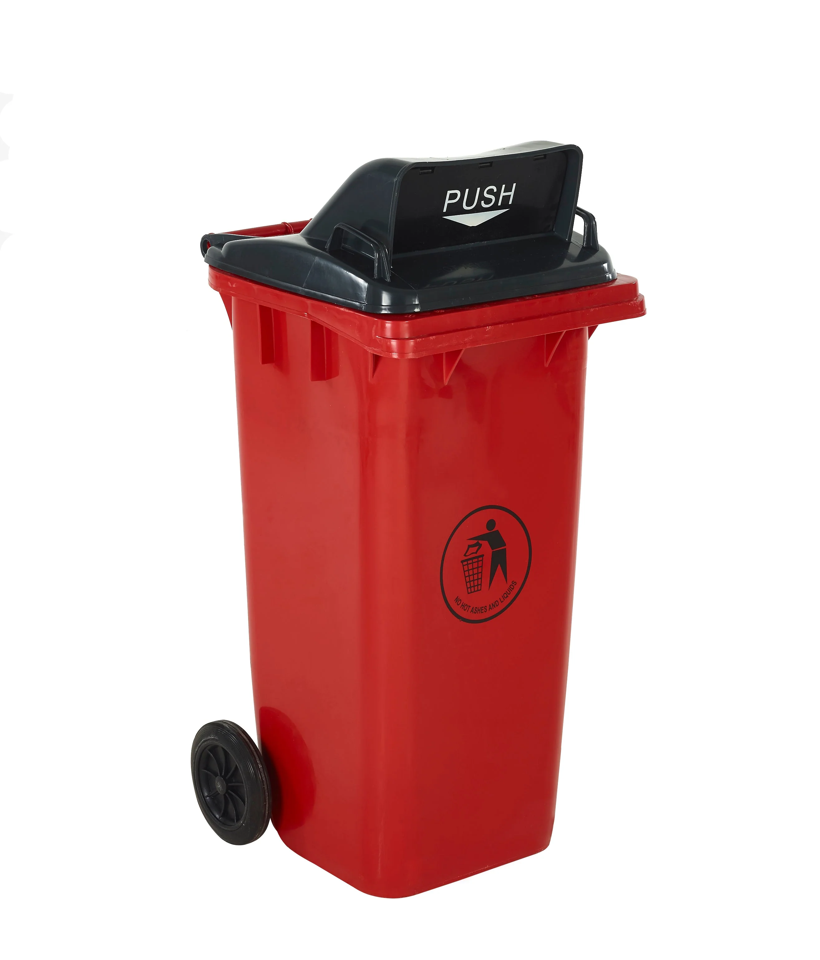 Wheeled Bins with Push Flap Lid - Image 4