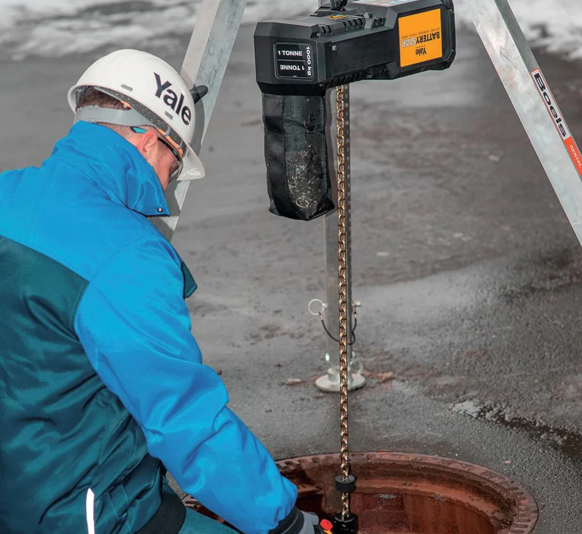 CM BatteryStar 1000kg Battery Powered Chain Hoist - Image 8